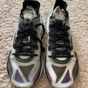 Puma LQD Cell Optic Sheer Women’s 7.5 Gray Purple Mesh NWOT